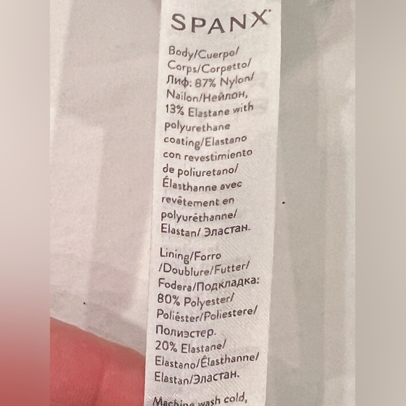 SPANX Faux Leather Moto Legging Very Black Size Small - Picture 9 of 12